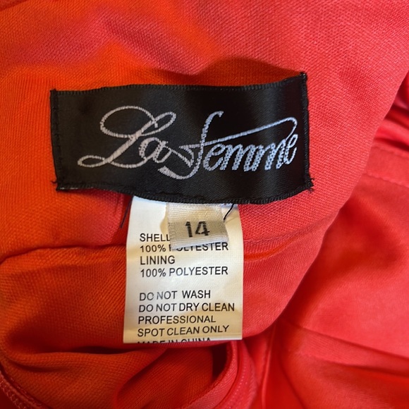 Prom Dress - La Femme - Picture 2 of 4